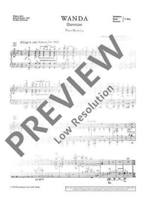 Dvořák, Antonín: Wanda op. 25