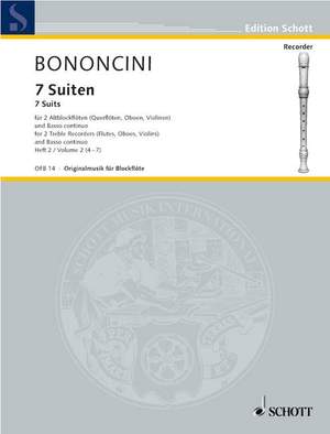 Bononcini, Giovanni Battista: Seven Suites