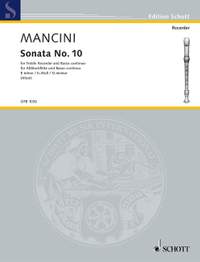 Mancini, Francesco: Sonata No. 10 B minor