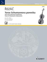 Rezác, Ivan: Torso des Schumann-Denkmals
