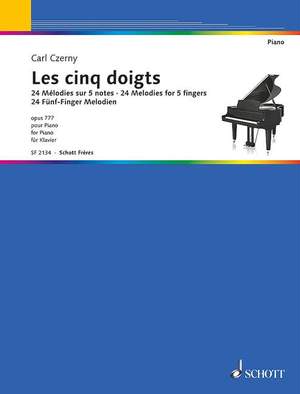 Czerny, Carl: Les cinq doigts op. 777