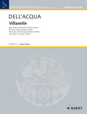 Dell'Acqua, Eva: Villanelle