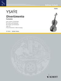Ysaÿe, Eugène: Divertimento op. 24