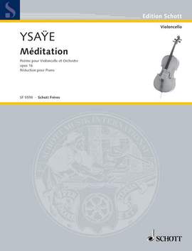 Ysaÿe, Eugène: Méditation op. 16