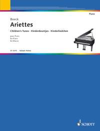 Boeck, Auguste de: Ariettes 1/6