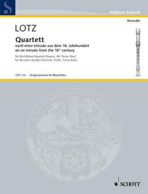 Lotz, Hans-Georg: Quartet