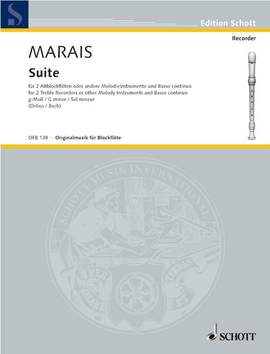 Marais, Marin: Suite G minor
