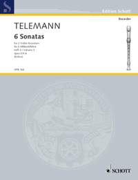 Telemann, Georg Philipp: 6 Sonatas op. 2