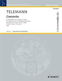 Telemann, Georg Philipp: Concerto D minor TWV 42:h 1