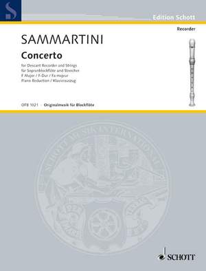 Sammartini, Giuseppe: Concerto F major