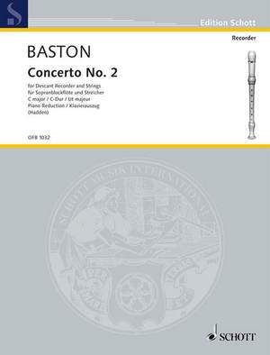Baston, John: Concerto No. 2 C major