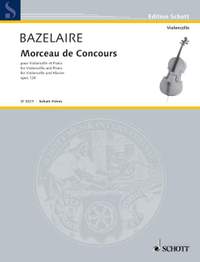 Bazelaire, Paul: Morceau de Concours op. 124