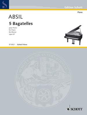 Absil, Jean: 5 Bagatelles op. 61