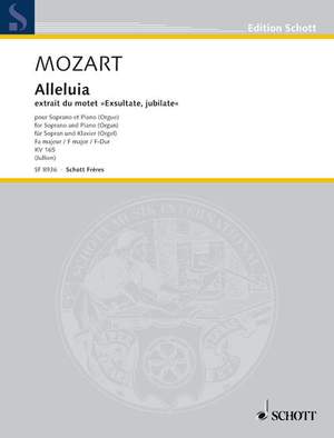 Mozart, Wolfgang Amadeus: Alleluja KV 165