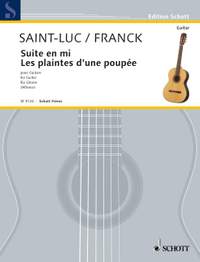 Franck, César / Saint-Luc, Jacques: Suite in E / Les plaintes d'une poupée Nr. 1