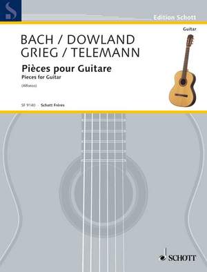 Bach, Carl Philipp Emanuel / Dowland, John / Grieg, Edvard / Telemann, Georg Philipp: Pieces for Guitar Nr. 7