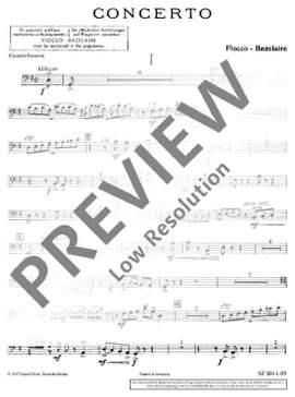 Fiocco, Joseph-Hector: Concerto G major