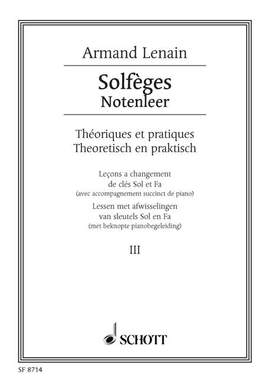 Lenain, Jean: Solfèges