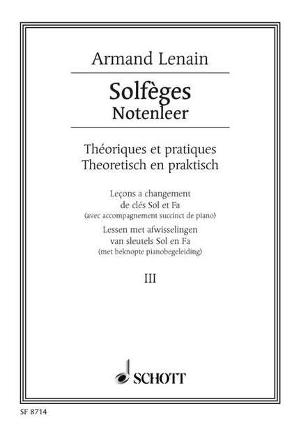 Lenain, Jean: Solfèges