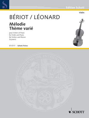 Bériot, Charles-Auguste de / Léonard, Hubert: Les Ecoles du Violon Serie 3
