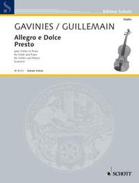 Gaviniès, Pierre / Guillemain, Louis-Gabriel: Allegro e Dolce/Presto Nr. 8