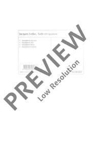 Leduc, Jacques: Suite en Quatuor