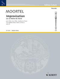 Moortel, Arie van de: Improvisation on a Choral Theme op. 41