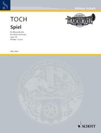 Toch, Ernst: Spiel op. 39