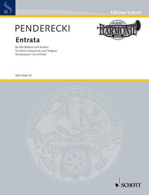 Penderecki, Krzysztof: Entrata