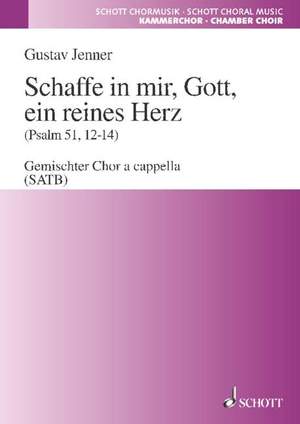 Jenner, Cornelius Uwe Gustav: Schaffe in mir, Gott, ein reines Herz
