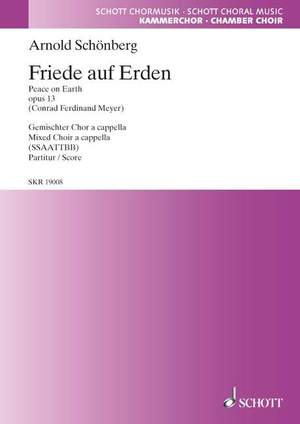 Schoenberg, Arnold: Peace on Earth op. 13