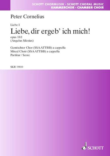 Cornelius, Peter: Liebe op. 18