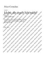 Cornelius, Peter: Liebe op. 18 Product Image