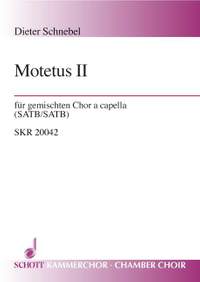 Schnebel, Dieter: Motetus II
