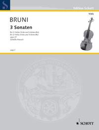 Bruni, Antonio Bartolomeo: 3 Sonatas op. 27