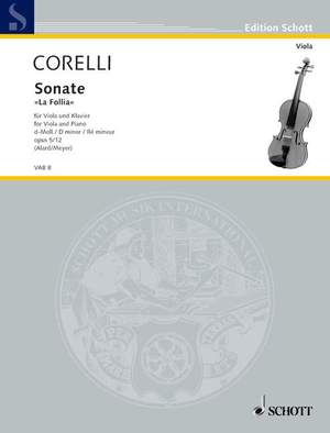 Corelli, Arcangelo: Sonata D Minor op. 5/12