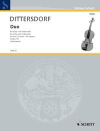 Dittersdorf, Karl Ditters von: Duo E flat Major Krebs 218