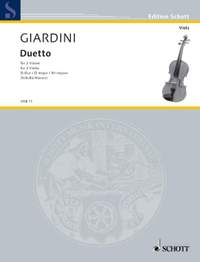 Giardini, Felice de: Duetto D Major