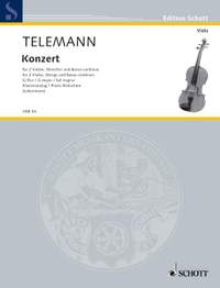 Telemann, Georg Philipp: Concerto G Major
