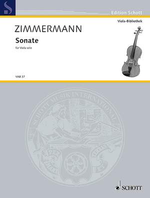 Zimmermann, Bernd Alois: Sonata