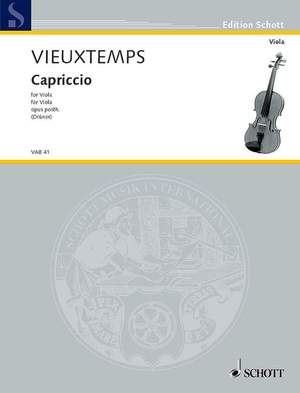 Vieuxtemps, Henri: Capriccio op. posth.