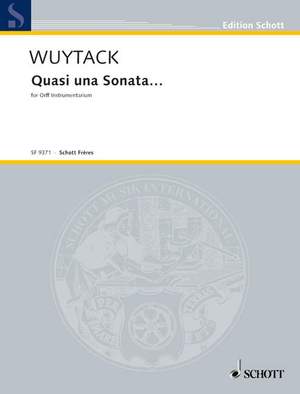 Wuytack, Jos: Quasi una Sonata...