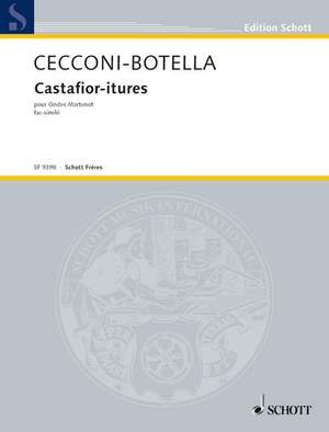 Cecconi-Botella, Monic: Castafior-itures
