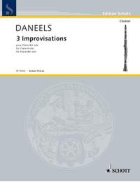 Daneels, Francois: 3 Improvisations