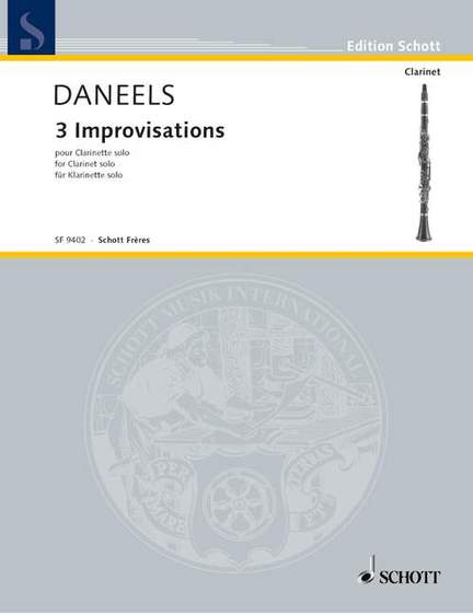 Daneels, Francois: 3 Improvisations
