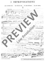 Daneels, Francois: 3 Improvisations Product Image