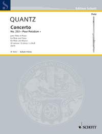Quantz, Johann Joachim: Concerto E minor Nr. 253