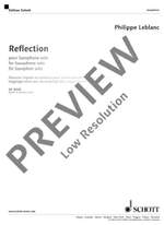Leblanc, Philippe: Reflection Product Image
