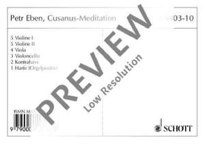 Eben, Petr: Cusanus-Meditation