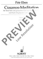 Eben, P: Cusanus-Meditation Product Image